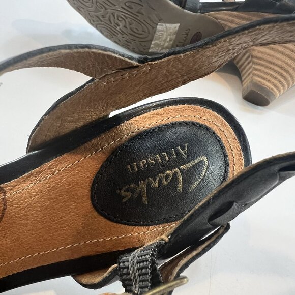 Clarks Artisan Leather Sandals - Picture 9 of 12